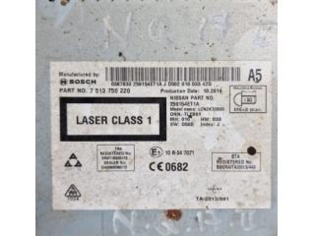 bontott NISSAN QASHQAI Navigációs Fejegység