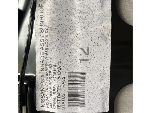 bontott NISSAN QASHQAI Panoráma Tető