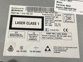 bontott NISSAN QASHQAI Rádió / CD