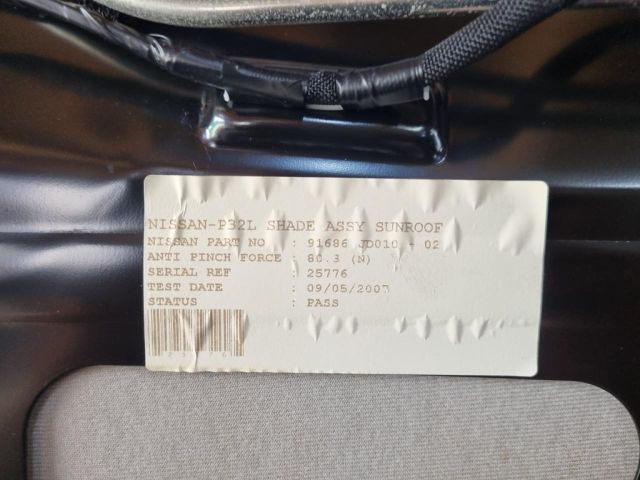 bontott NISSAN QASHQAI Tetőablak