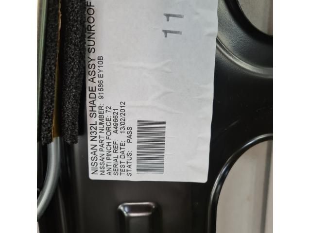 bontott NISSAN QASHQAI Tetőablak