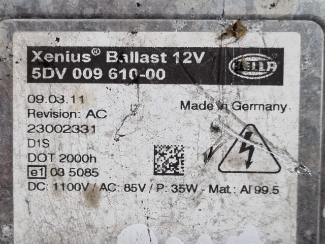 bontott NISSAN QASHQAI Xenon Trafó