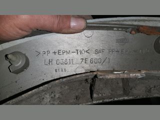 bontott NISSAN TERRANO Bal első Sárvédő Szélesítő