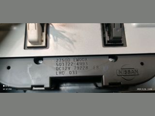 bontott NISSAN TIIDA Fűtéskapcsoló (digit klímás)