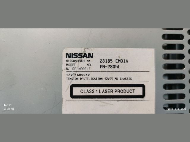 bontott NISSAN TIIDA Rádió / CD