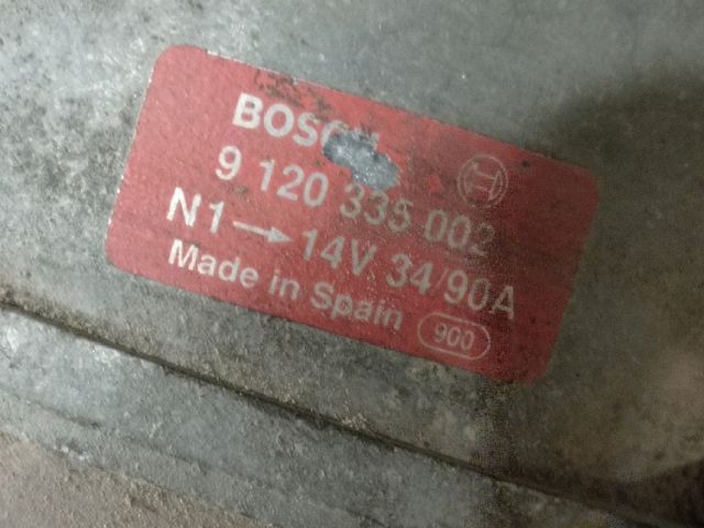 bontott NISSAN VANETTE Generátor