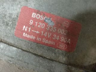 bontott NISSAN VANETTE Generátor