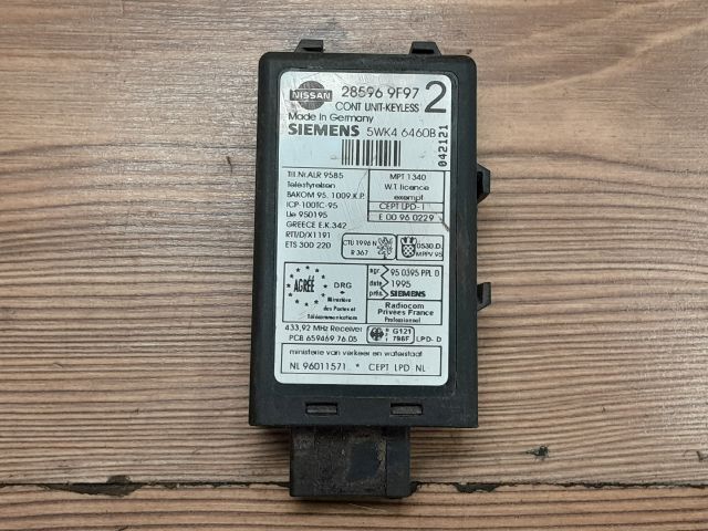 bontott NISSAN VANETTE Immobilizer Elektronika