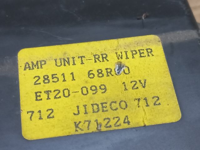 bontott NISSAN VANETTE Ablaktörlő Relé