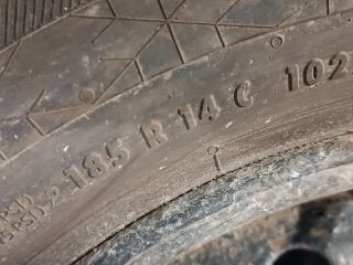 bontott NISSAN VANETTE Acélfelni Szett Gumival