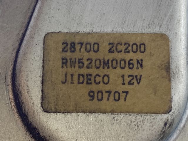 bontott NISSAN VANETTE Hátsó Ablaktörlő Motor