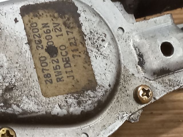 bontott NISSAN VANETTE Jobb hátsó Ablaktörlő Motor