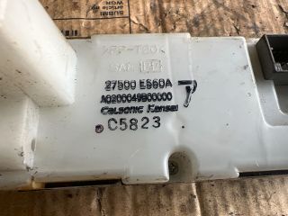 bontott NISSAN X-TRAIL I Fűtéskapcsoló (manuális klímás)