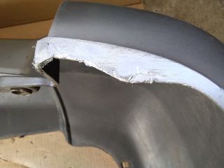 bontott NISSAN X-TRAIL I Hátsó Lökhárító (Üresen)