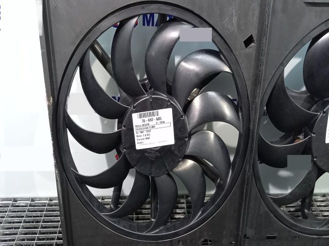 bontott NISSAN X-TRAIL II Klímahűtő Ventilátor