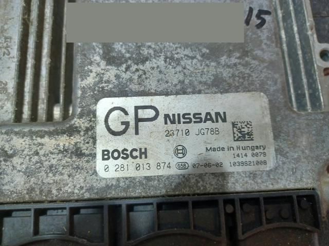 bontott NISSAN X-TRAIL II Motorvezérlő