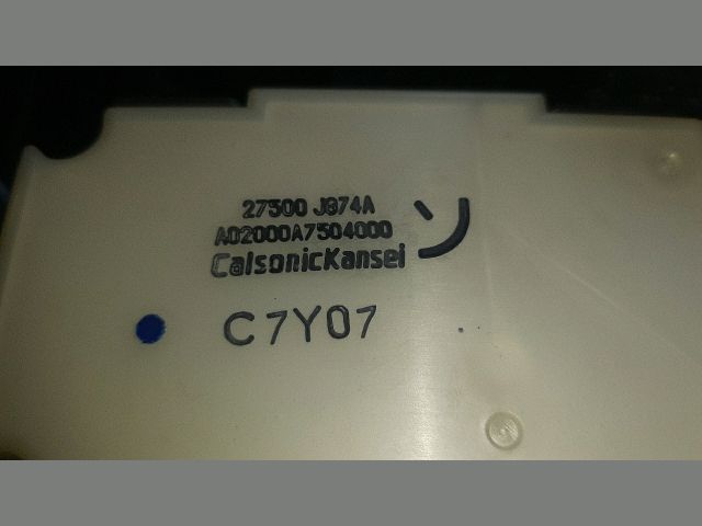 bontott NISSAN X-TRAIL II Fűtéskapcsoló (digit klímás)