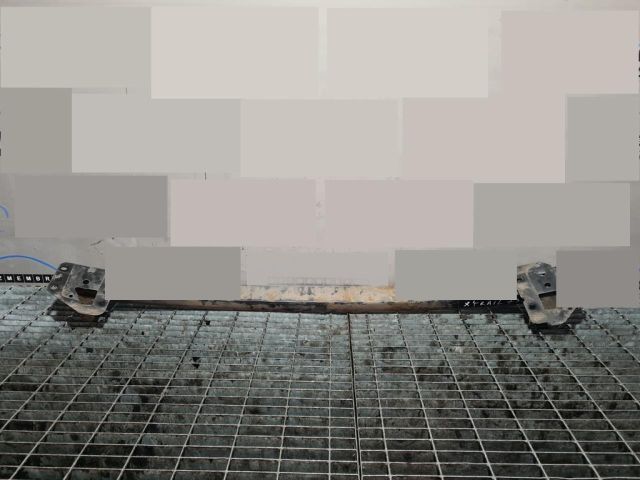 bontott NISSAN X-TRAIL II Hátsó Lökhárító Merevítő (Fém)