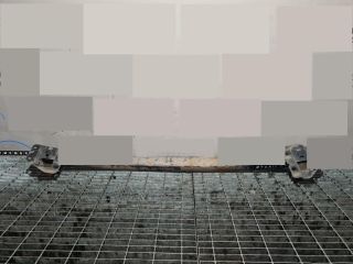 bontott NISSAN X-TRAIL II Hátsó Lökhárító Merevítő (Fém)