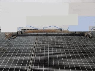 bontott NISSAN X-TRAIL II Hátsó Lökhárító Merevítő (Fém)