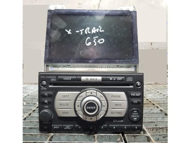 bontott NISSAN X-TRAIL II Navigációs Fejegység