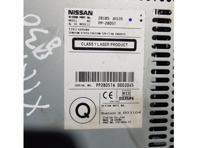 bontott NISSAN X-TRAIL II Rádió / CD