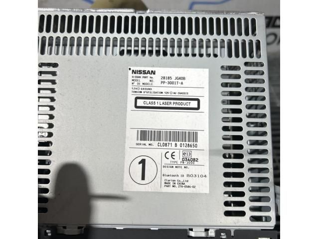 bontott NISSAN X-TRAIL II Rádió / CD