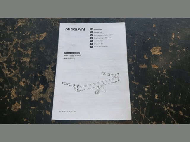 bontott NISSAN X-TRAIL II Vonóhorog