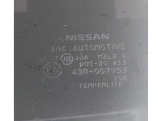 bontott NISSAN X-TRAIL III Bal hátsó Ablak