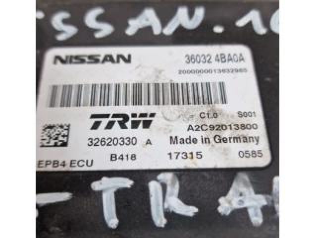 bontott NISSAN X-TRAIL III Kézifék Elektronika