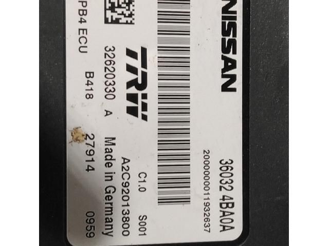 bontott NISSAN X-TRAIL III Kézifék Elektronika