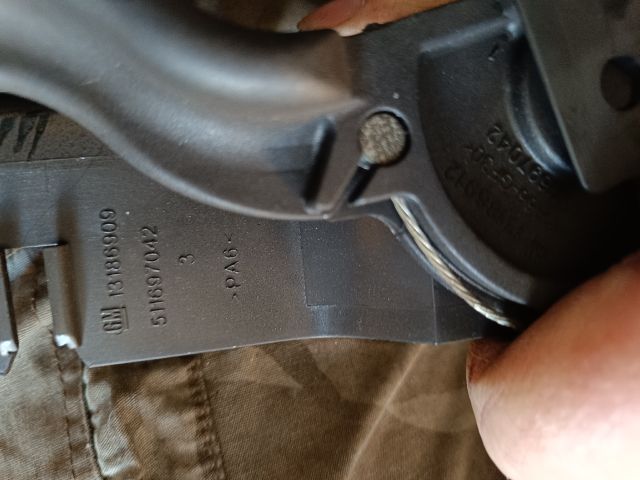 bontott OPEL ADAM Csomagtér Nyitó Bowden