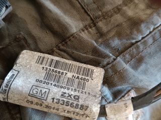 bontott OPEL ADAM Hátsó Tolatóradar Szett