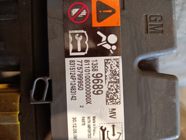 bontott OPEL ADAM Légzsák Elektronika