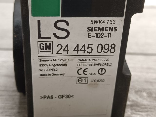 bontott OPEL AGILA Immobilizer Elektronika