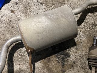 bontott OPEL AGILA Hátsó Kipufogó Dob