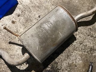 bontott OPEL AGILA Hátsó Kipufogó Dob