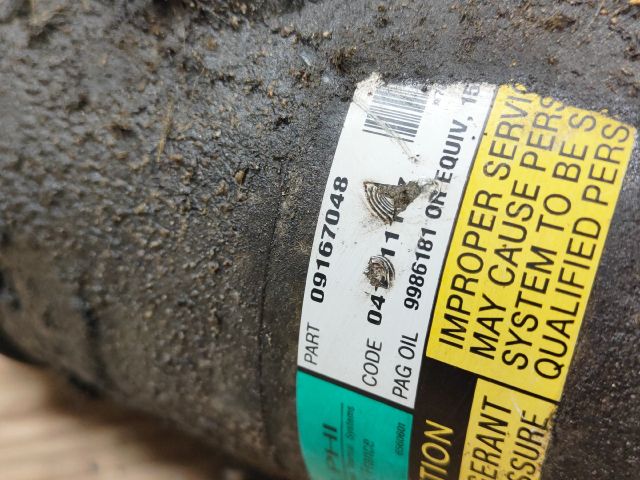 bontott OPEL AGILA Klímakompresszor