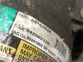 bontott OPEL AGILA Klímakompresszor