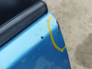 bontott OPEL AGILA Bal első Ajtó (Üres lemez)