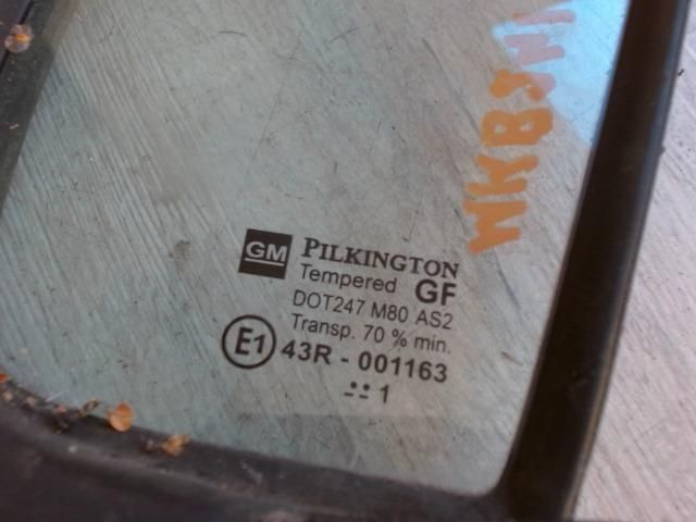 bontott OPEL AGILA Bal első Fixüveg (Ajtóban)