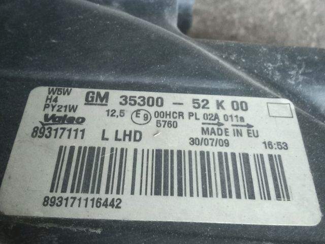 bontott OPEL AGILA Bal Fényszóró