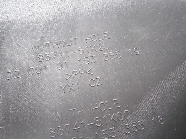 bontott OPEL AGILA Bal hátsó Ajtó Kárpit