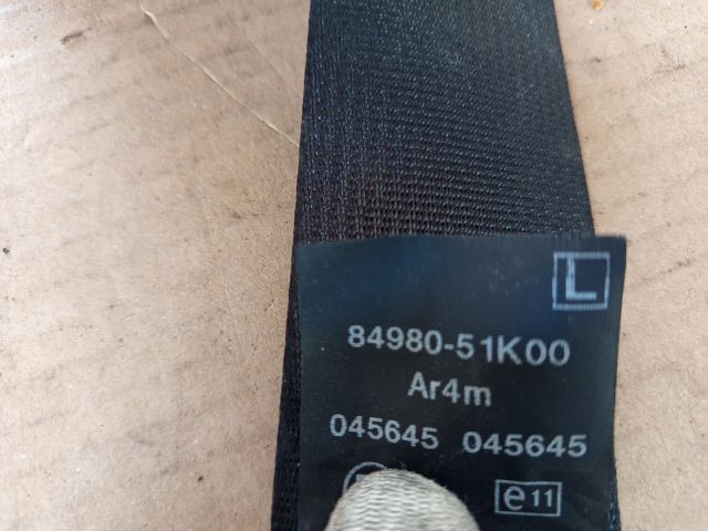 bontott OPEL AGILA Bal hátsó Biztonsági Öv Csat