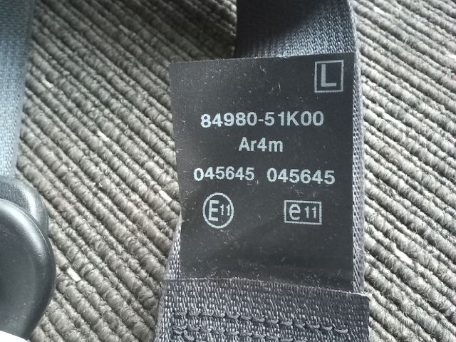 bontott OPEL AGILA Bal hátsó Biztonsági Öv