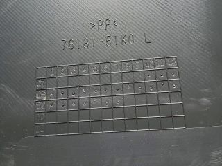 bontott OPEL AGILA Bal hátsó Csomagtér Burkolat (Műanyag)