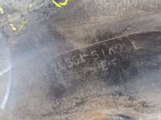 bontott OPEL AGILA Bal hátsó Első Dobbetét (Kerékjárati, Műanyag)