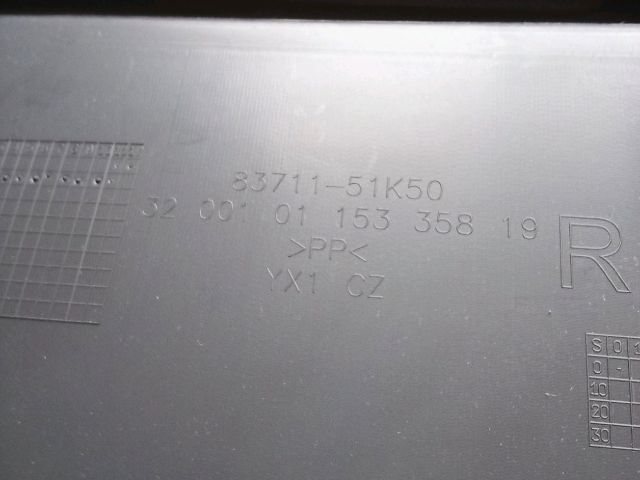 bontott OPEL AGILA Jobb első Ajtó Kárpit