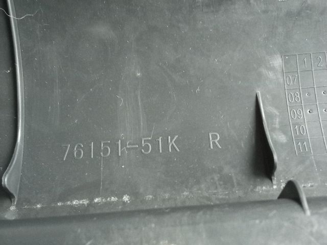 bontott OPEL AGILA Jobb első Belső Küszöb Burkolat