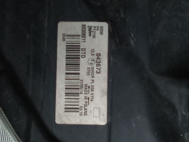 bontott OPEL AGILA Jobb Fényszóró